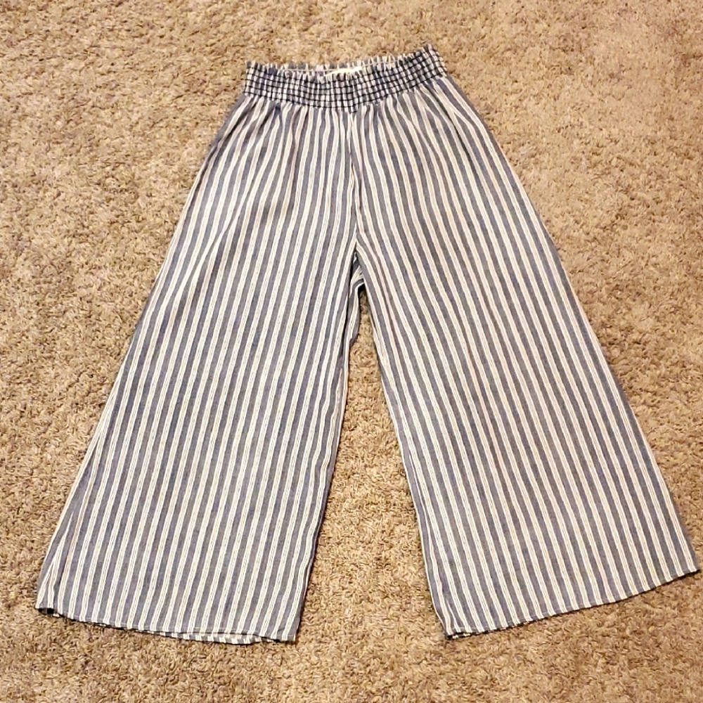 Vintage Havana Blue and White Striped Pants